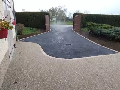 Béton désactivé + Enrobes